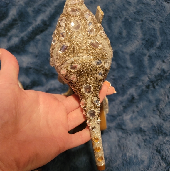 Gianni Bini 6.5 silver high heel - Picture 2 of 6